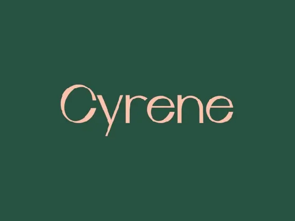 Cyrene Free Sans Serif font