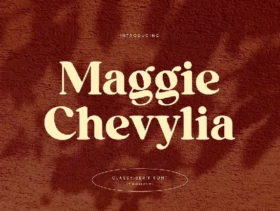 Maggie Chevylia font