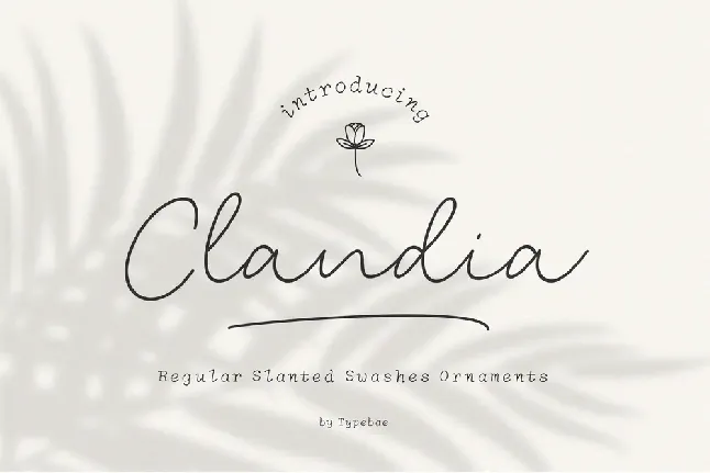 Clandia font