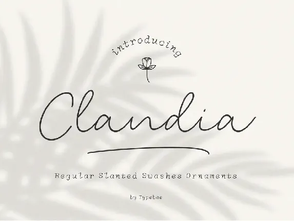 Clandia font