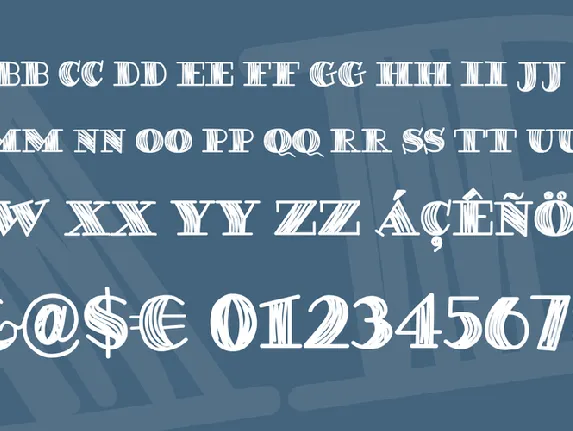 DEGAWS font