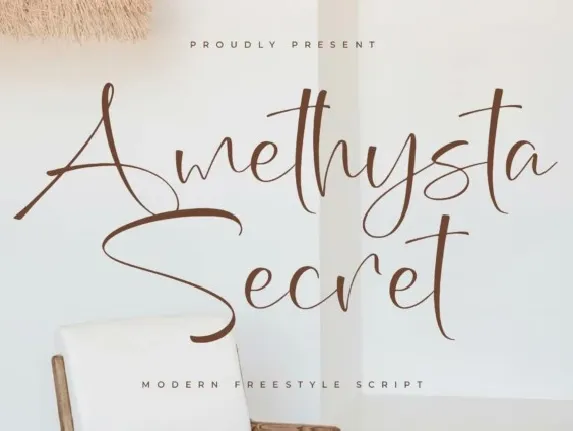 Amethysta Secret font