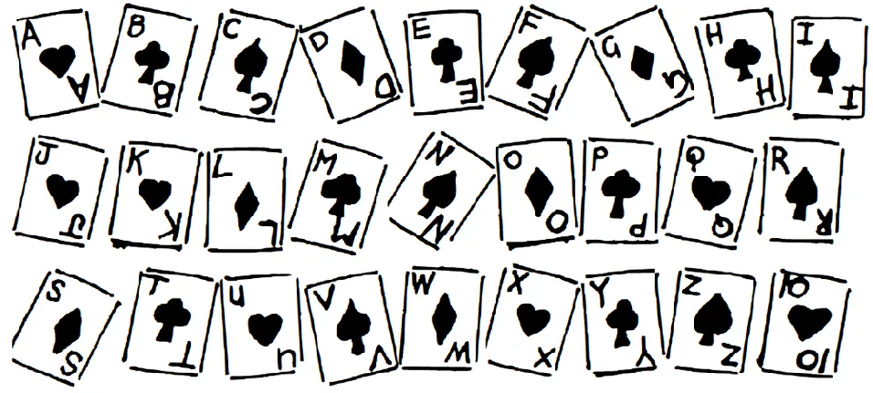 Royal Flush font