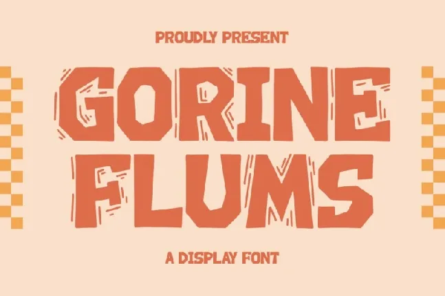 Gorine Flums font