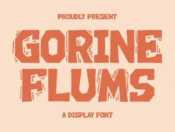 Gorine Flums font