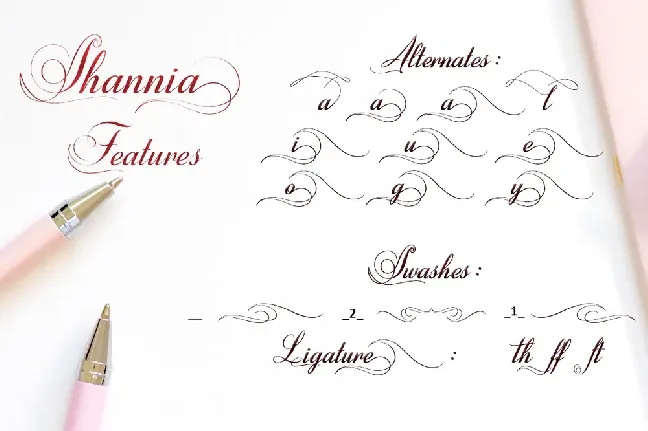 Shannia font