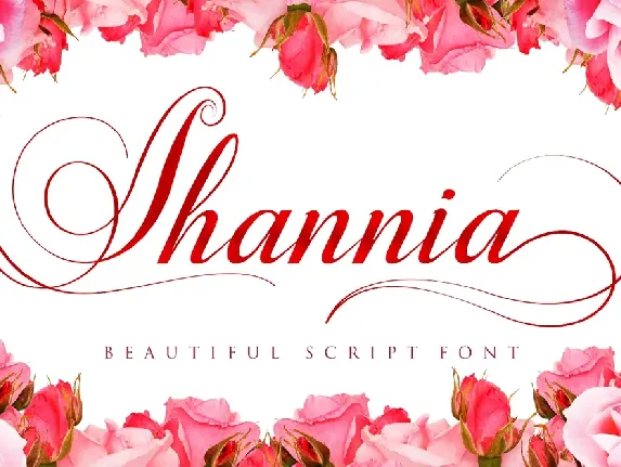 Shannia font