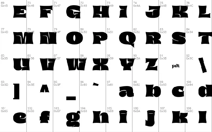 Kageb Boldtrial font