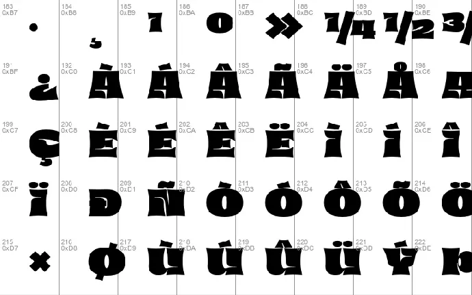 Kageb Boldtrial font