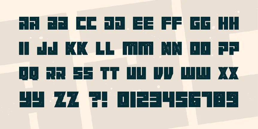 Maniac font