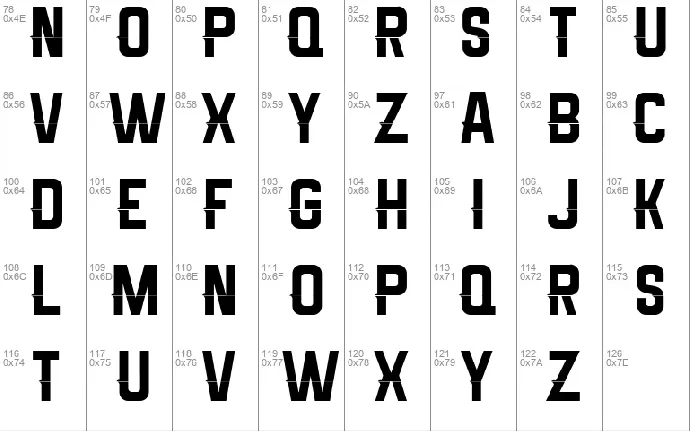 Melma font