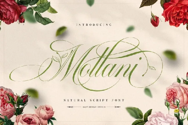 Mollani font