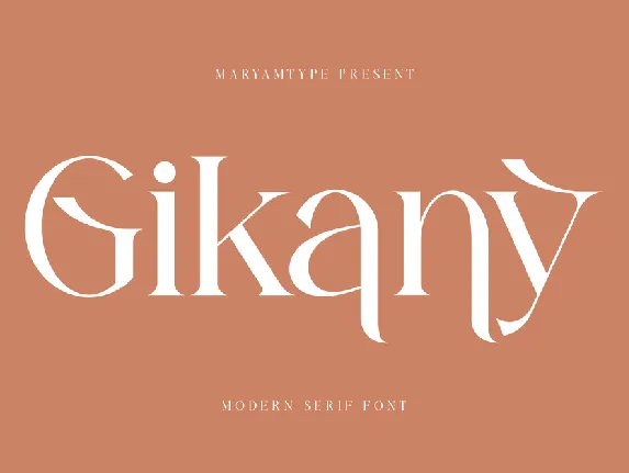 Gikany font