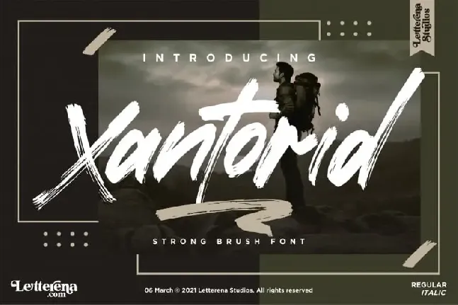 Xantorid font