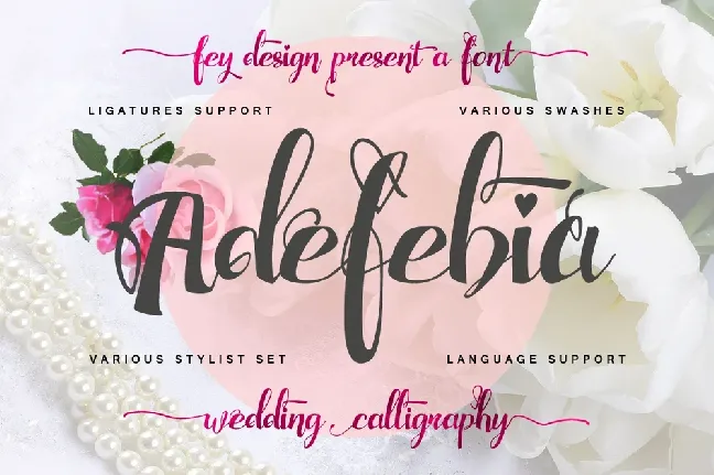 Adefebia Free font