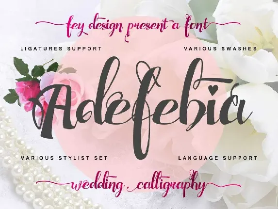 Adefebia Free font