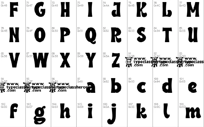 Bobolice DEMO font