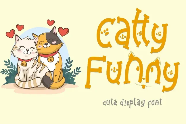 Catty Funny font