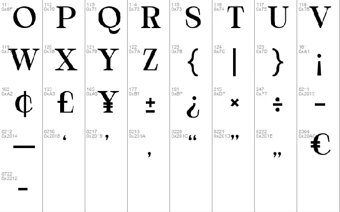 Basmo font