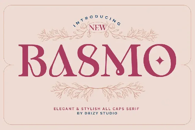 Basmo font