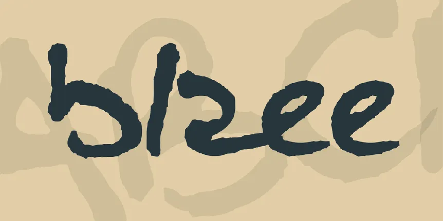 blzee font