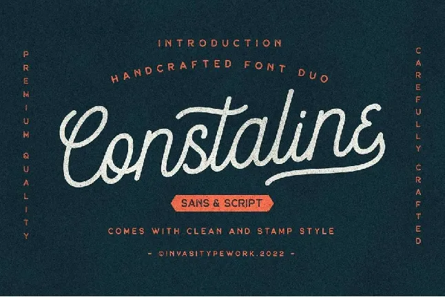 Constaline font