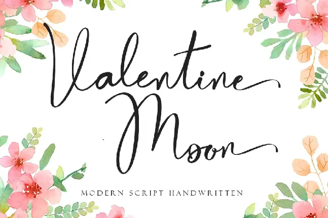 Valentine Moon font