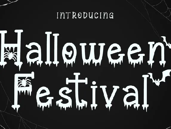 Halloween Festival font