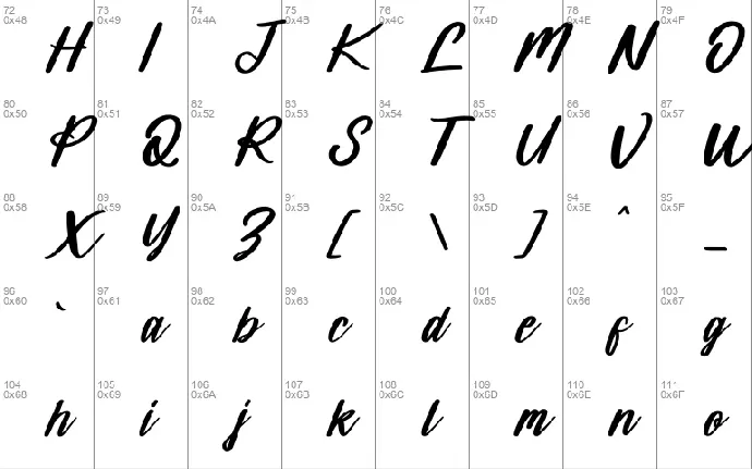 Balencia Lattive font