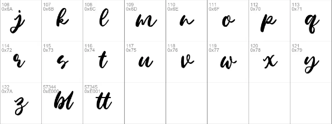 Nalista font