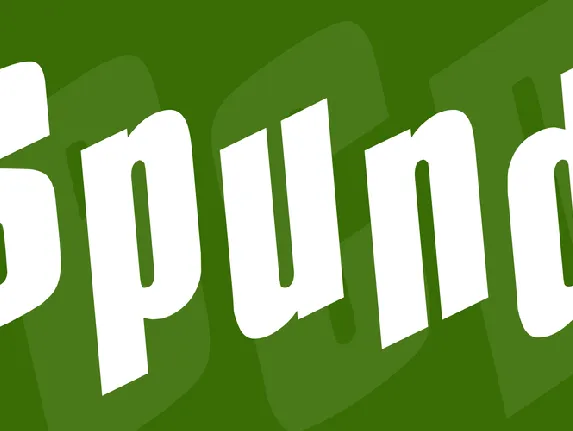 Spund font