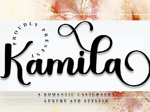 Kamila font