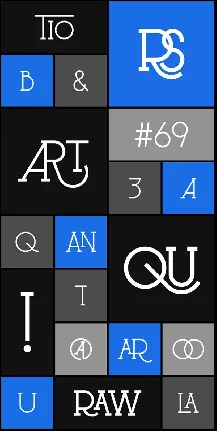 Le Super Serif font