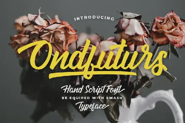 Ondfuturs Script font