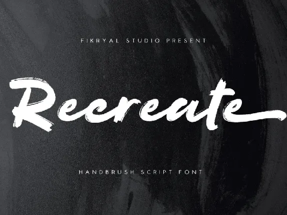 Recreate font