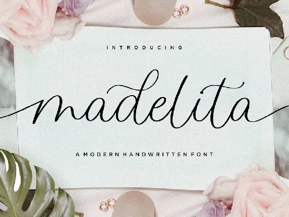 Madelita font