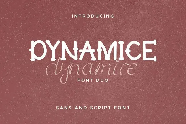 Dynamice Demo font