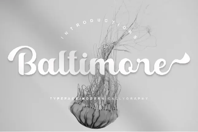 Baltimore font