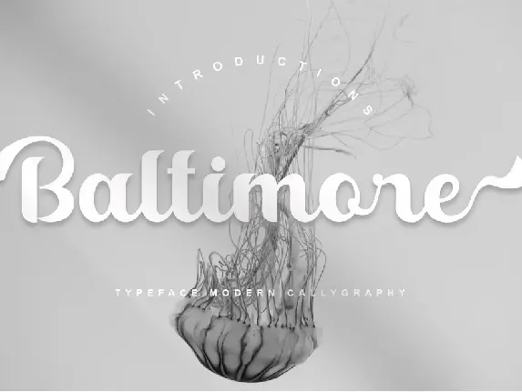 Baltimore font