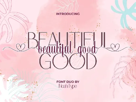 Beautiful Good Demo font