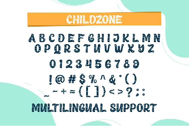 Childzone font