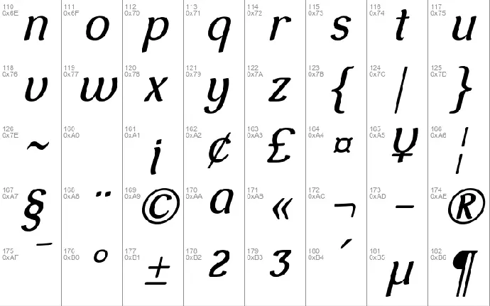 ThennaFR font