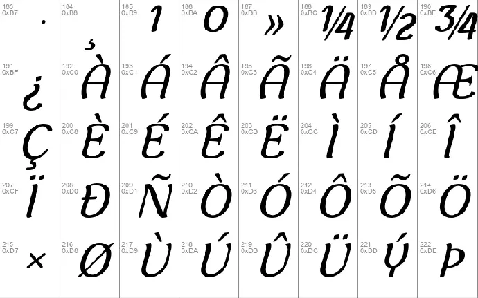 ThennaFR font