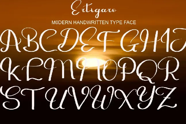 ERTIGARO font