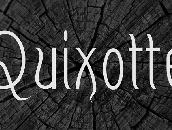 Quixotte font