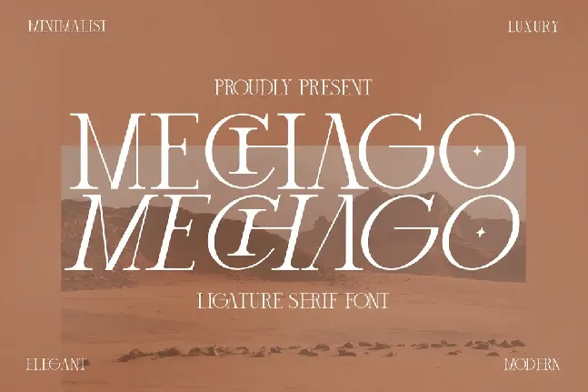 Mechago font