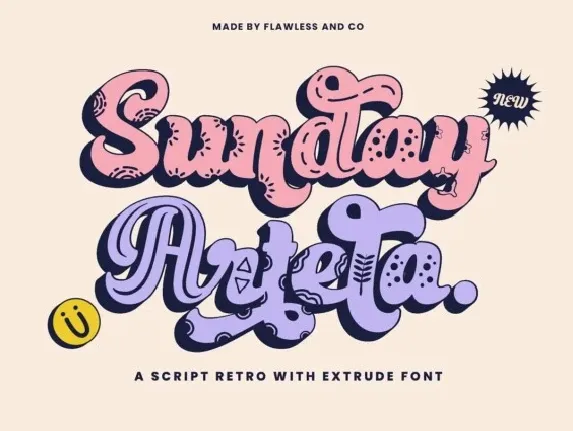 Sunday Artela font