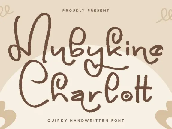 Mubykine Charlott font