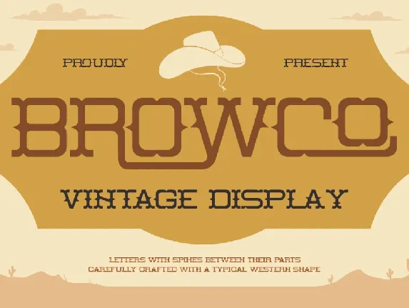 Browco font