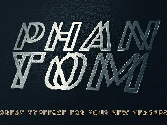 Phantom Display font